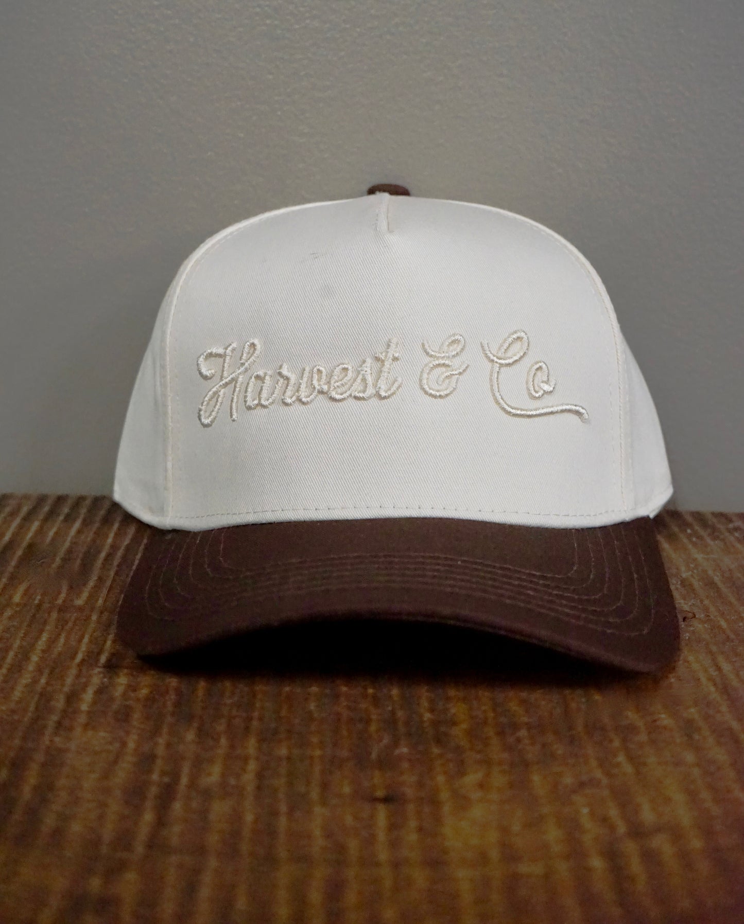 Harvest & Co- Women's Embroidered Trucker Hat