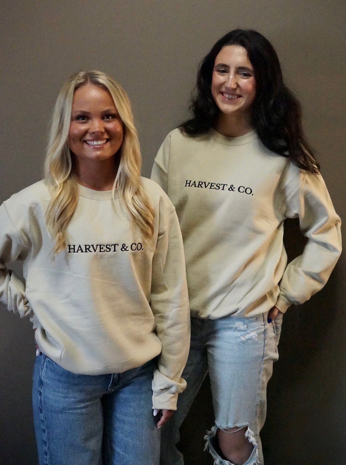 Harvest & Co Embroidered Crewneck