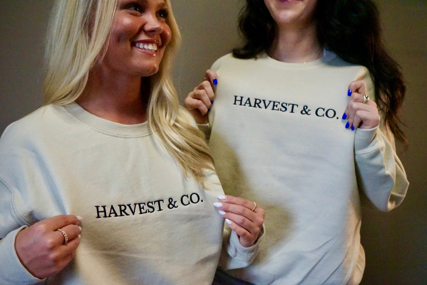 Harvest & Co Embroidered Crewneck